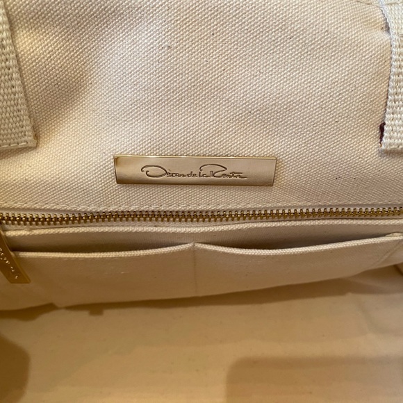 ❣️Oscar de la Renta❣️‼️HostPick 2x‼️Beautiful & Fun Tote Bag 🐰 - Picture 5 of 16